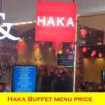 Haka Buffet menu price, Lake Mall Mani Square City Center CC1 Kolkata