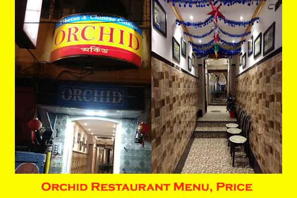 Orchid Restaurant menu price kolkata